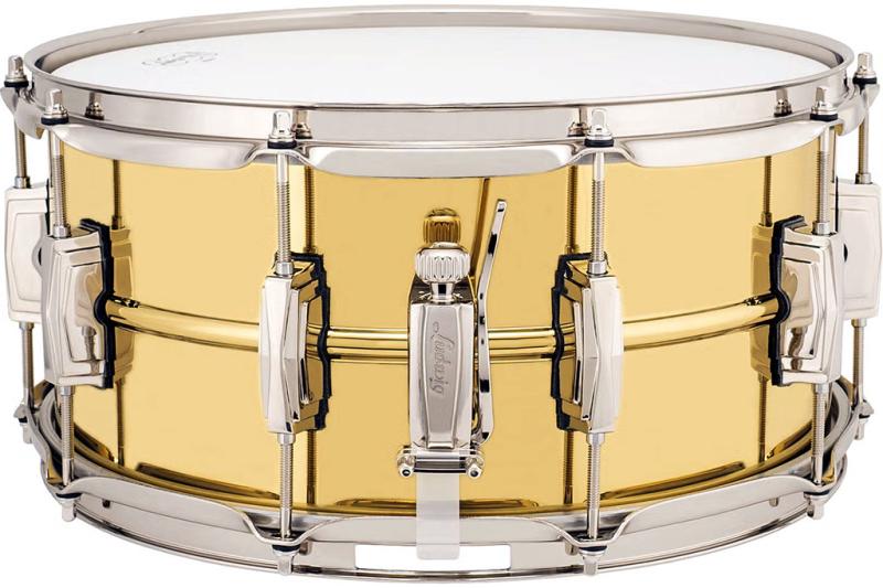 Ludwig LB403 Super Brass Snare Drum 14×6.5″