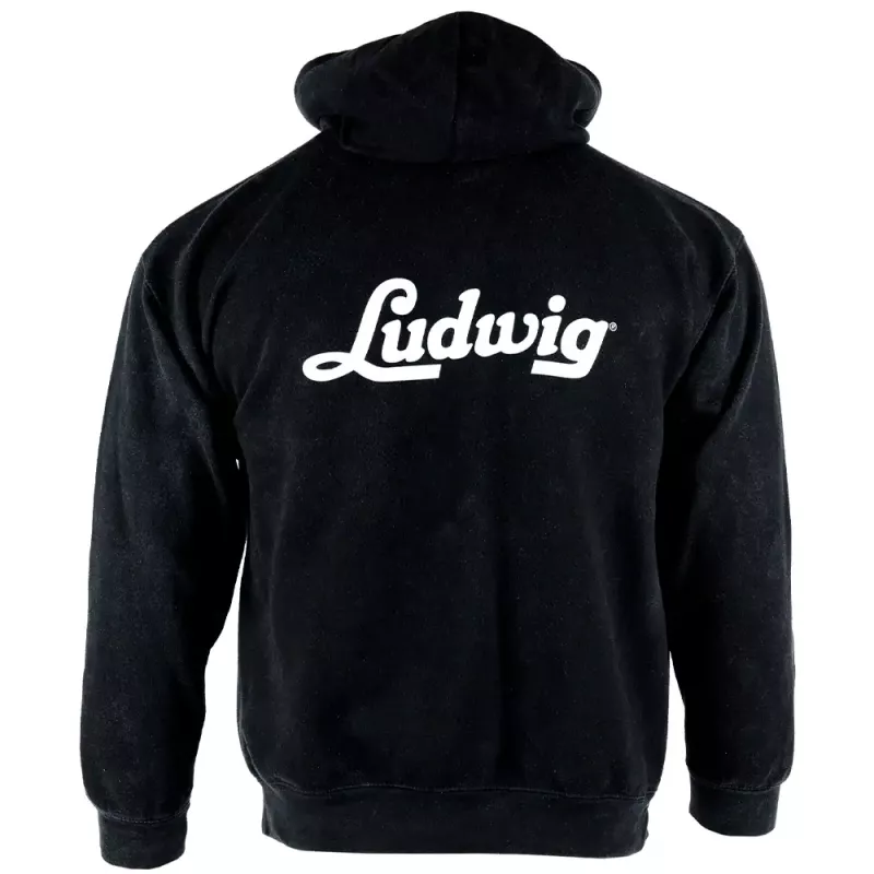 Ludwig Merchandise – LUDHLOGOMBK – Logo Hoodie black – Medium