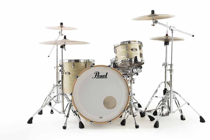Pearl Masters Maple Gum  3-piece Shell Pack, Platinum Gold Oyster