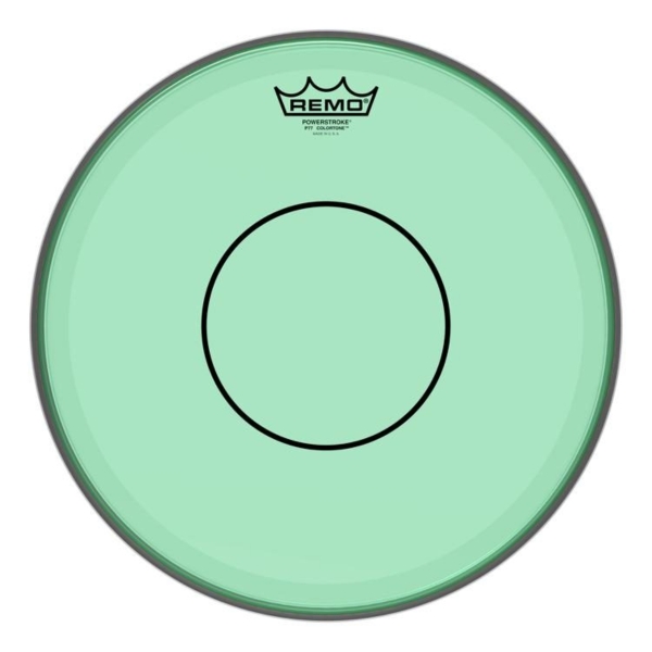 14" Colortone Green Powerstroke 77 virvelskinn, Remo
