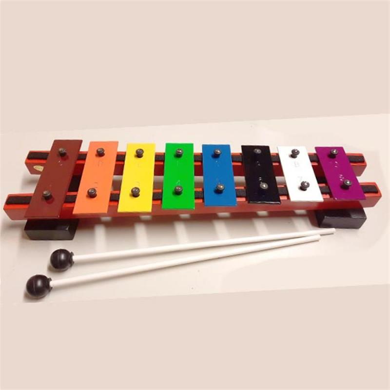 Dixon Glockenspiel 8-Notes (C5-C) Steel w/Mallets