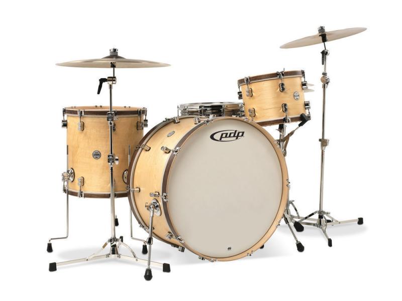 PDP Concept Maple Classic Wood Hoops, 13"/16"/24" Shell Pack