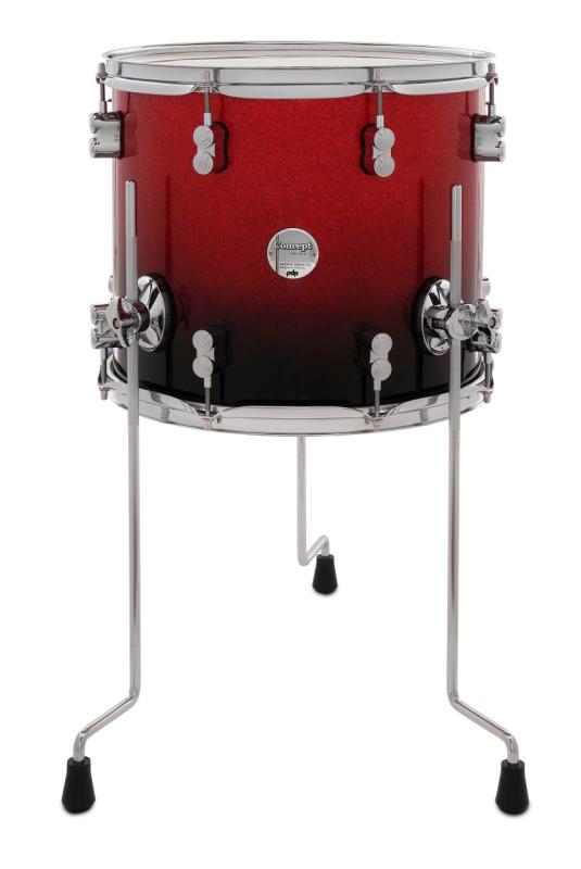 PDP Concept Maple Floor Tom, 12x14''