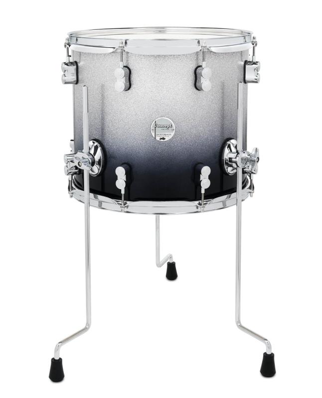 PDP Concept Maple Floor Tom, 12x14''