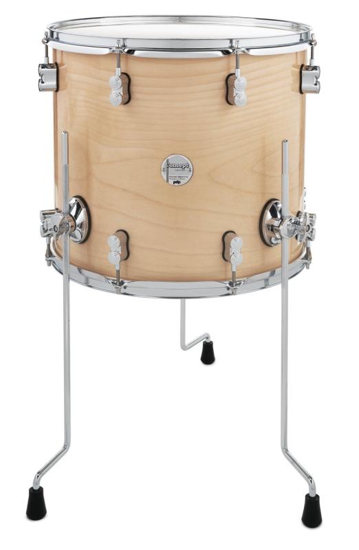 PDP Concept Maple Floor Tom, 14x16''