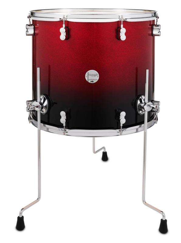 PDP Concept Maple Floor Tom, 16x18''