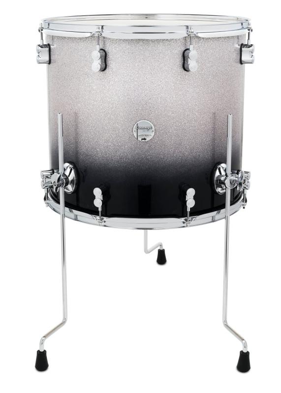 PDP Concept Maple Floor Tom, 16x18''