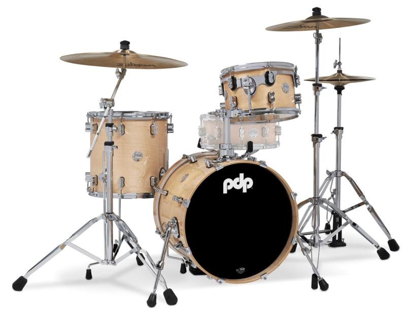 PDP Concept Maple Shell Pack, 3pc, 18'' - Natural Lacquer