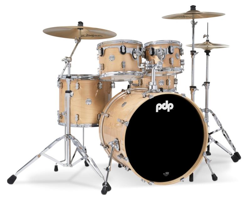 PDP Concept Maple Shell Pack, 5pc, 22'' - Natural Lacquer