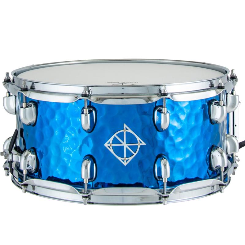 Dixon Cornerstone 14×6.5″ Blue Titanium Plated Steel Snare (B-stock)