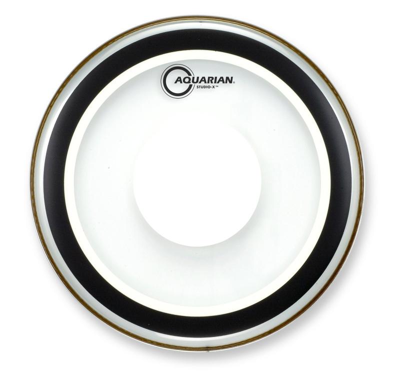 8" Aquarian Studio-X Clear With Power Dot - Clear