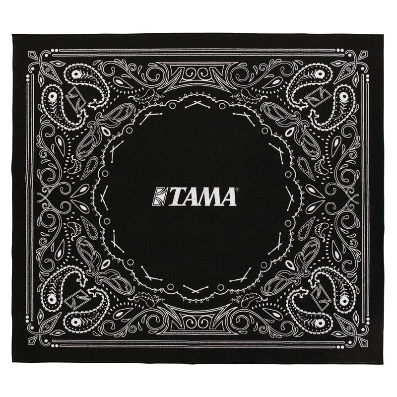 Tama Trummatta TDR-PA 1800x2000 mm - Svart, Paisley-mönster