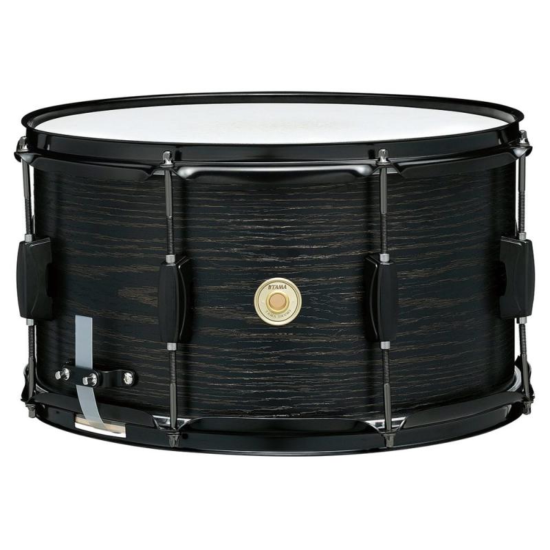 Tama Woodworks Poplar Snare 14"x8" - Black Oak Wrap