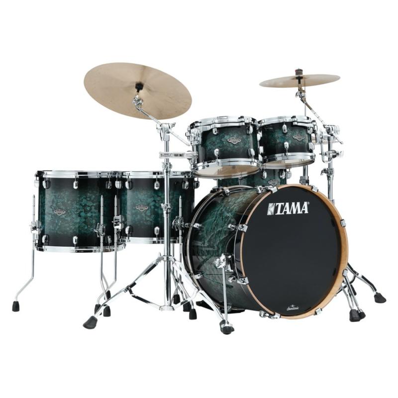 Tama SC Performer M/B 5-shellkit 10", 12", 14", 16", 22" - Molten Steel Blue Burst