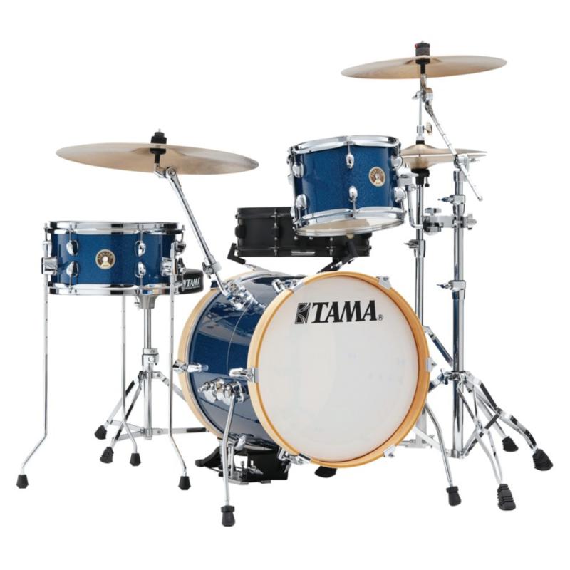 Tama Club Jam Suitcase 3-delars med stativ - Indigo Sparkle