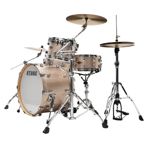 Tama Starclassic Walnut/Birch 3-shellkit (12,16,22) - Vintage Champagne Sparkle