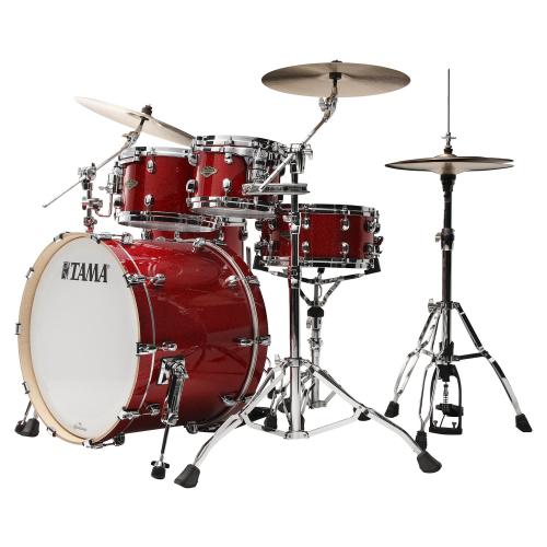 Tama Starclassic Walnut/Birch 5-shellkit (10,12,14,16,22) - Garnet Red Sparkle