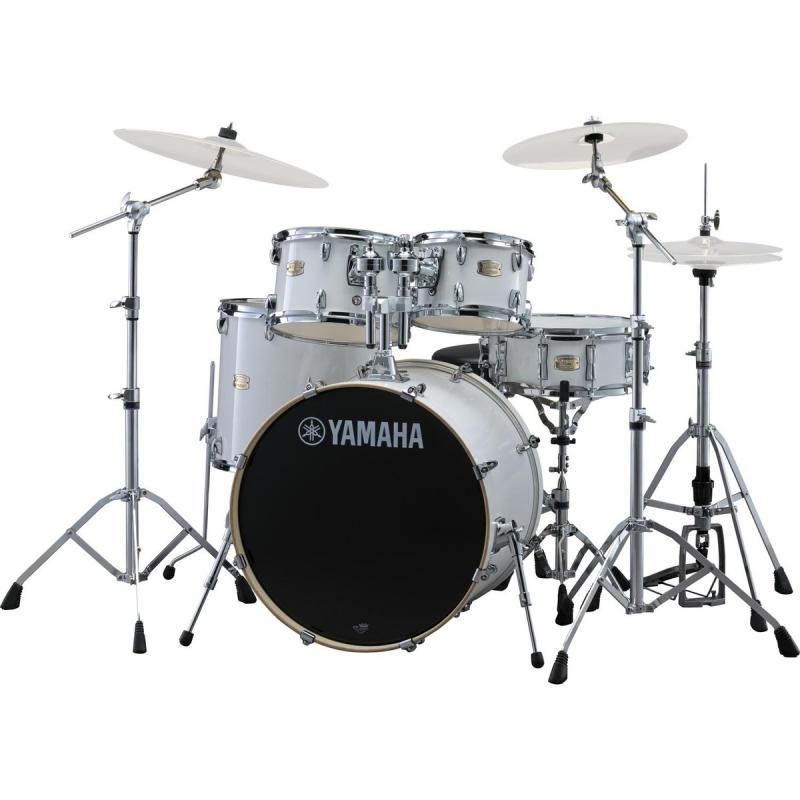 Yamaha Stage Custom Birch SBP0F5PWH Pure White  +  Hw680W