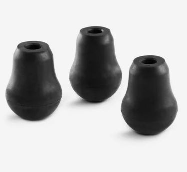 Gibraltar Gummifötter för golvpuka 3-pack