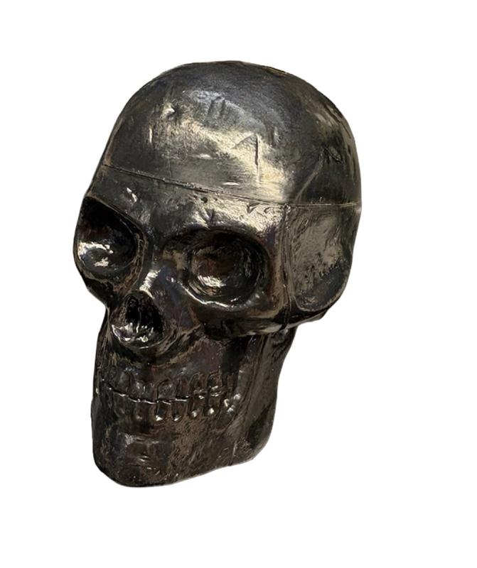 Grover Trophy Beadbrain Skull - Black