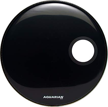 20" Small Off-Set Port Resonant Black, Aquarian