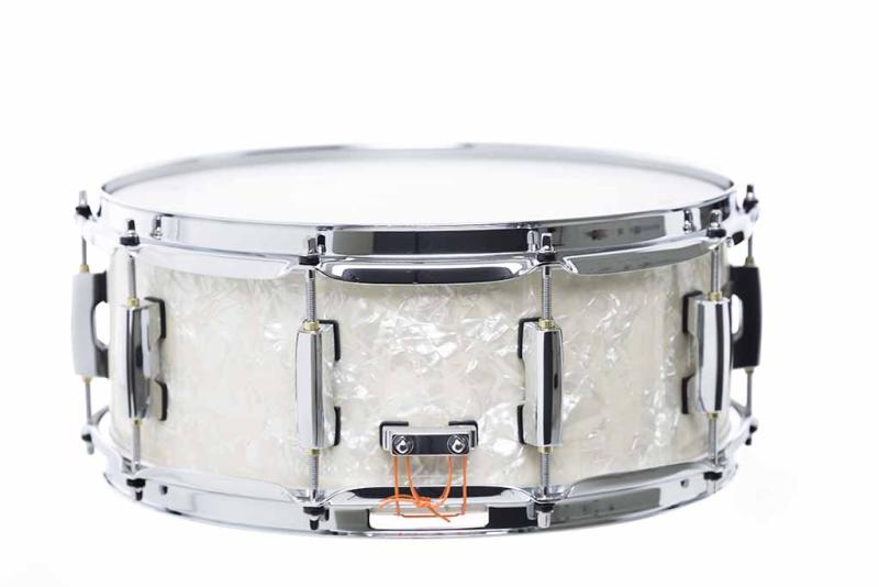 Pearl Session Studio Select 14"x5.5" Snare Drum, Nicotine White Marine Pearl