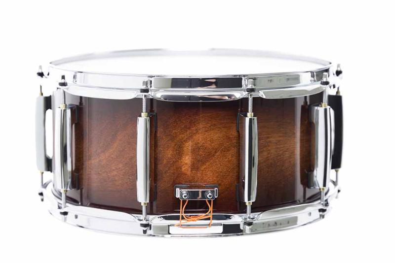 Pearl Session Studio Select 14"x6.5" Snare Drum, Gloss Barnwood Brown