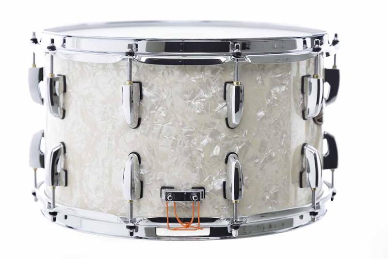 Pearl Session Studio Select 14"x8" Snare Drum, Nicotine White Marine Pearl
