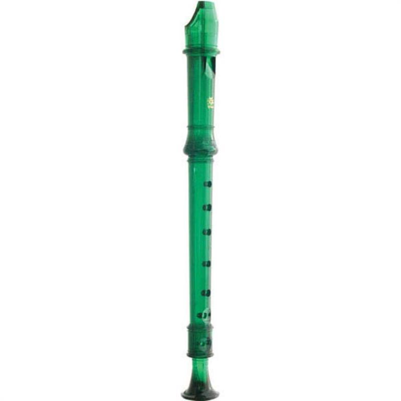 Trophy Tudor Candy Apple Soprano Recorder – Green