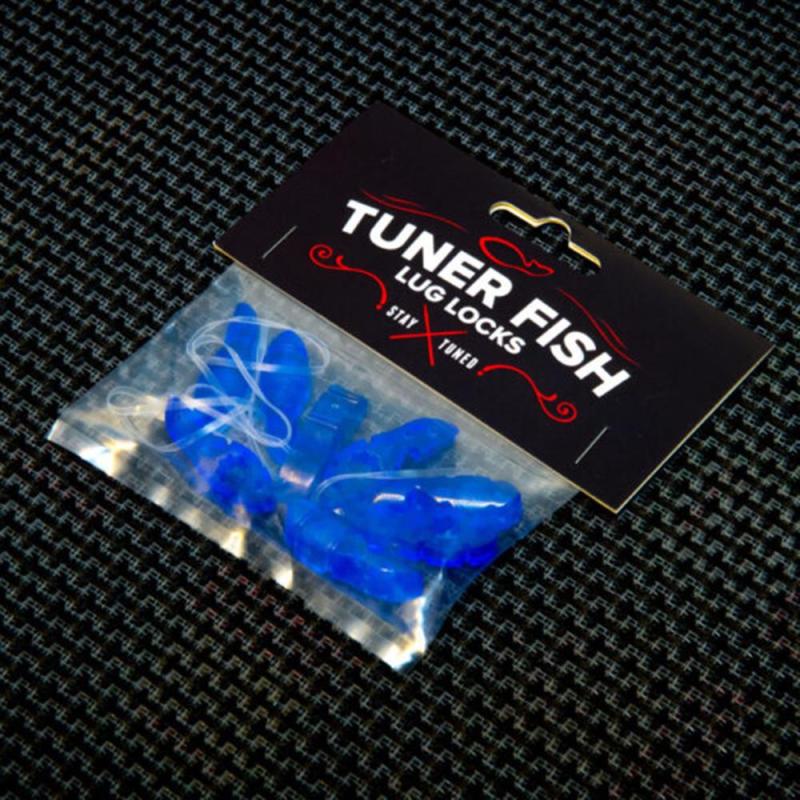 Tuner Fish Lug Locks Blue (8-p)