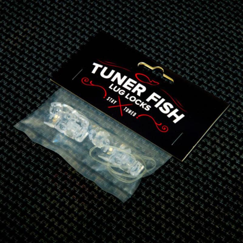 Tuner Fish Lug Locks Clear (4-p)
