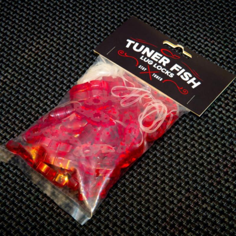 Tuner Fish Lug Locks Red (50-p)