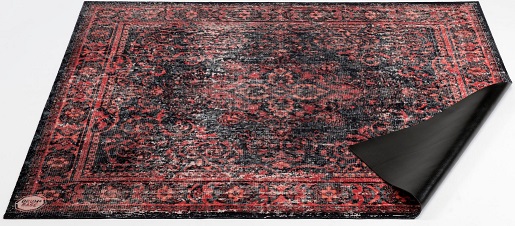 Trummatta Persian Stage Mat Red & Black 185 x 160cm, Drum n Base