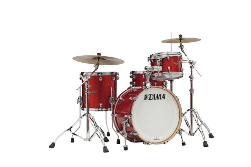 Tama Starclassic Walnut/Birch 3-Piece Shell Pack (12,14,20) - Garnet Red Sparkle