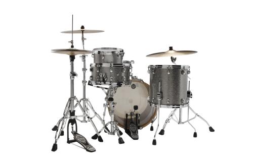 Tama Starclassic Walnut/Birch 3-shellkit (12,14,20) - Smoked Silver Sparkle