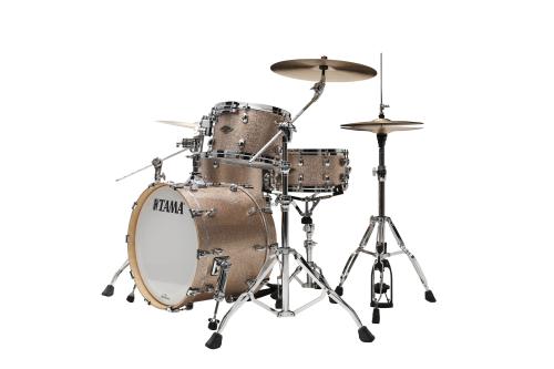 Tama Starclassic Walnut/Birch 3-shellkit (12,14,20) - Vintage Champagne Sparkle