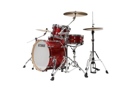 Tama Starclassic Walnut/Birch 3-shellkit (12,16,22) - Garnet Red Sparkle