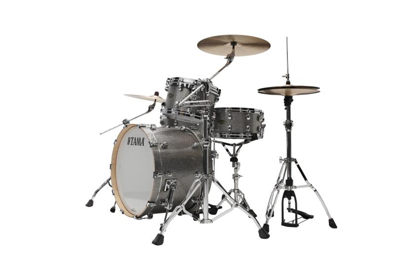 Tama Starclassic Walnut/Birch 3-shellkit (12,16,22) - Smoked Silver Sparkle