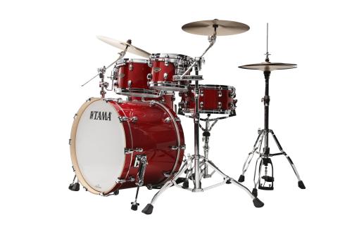 Tama Starclassic Walnut/Birch 5-shellkit (10,12,14,16,22) - Garnet Red Sparkle