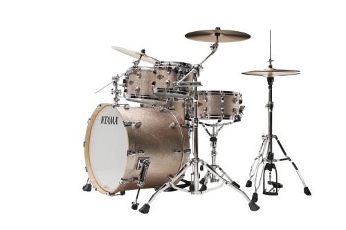 Tama Starclassic Walnut/Birch 5-shellkit (10,12,14,16,22) - Vintage Champagne Sparkle