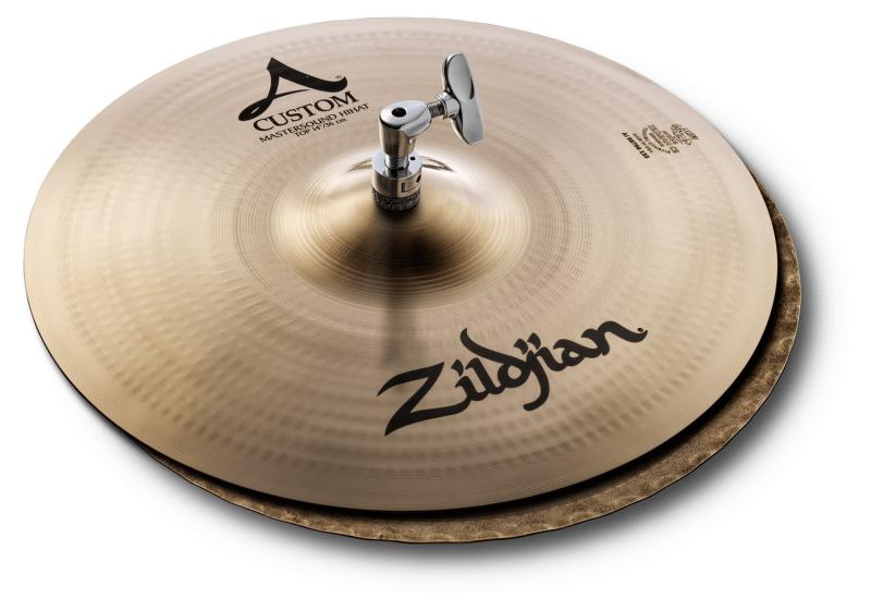 14" Zildjian A Custom Master Sound Hi-hat - Brilliant