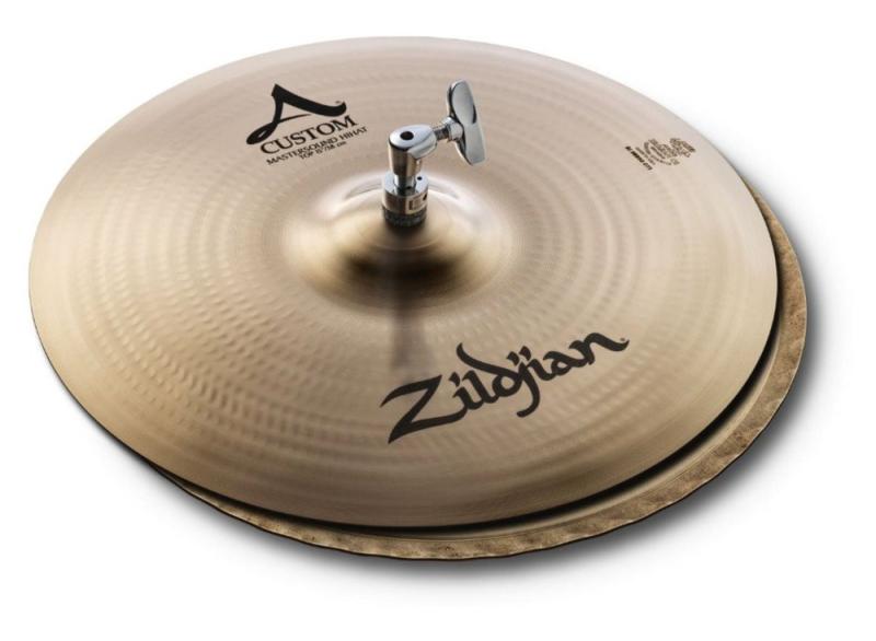 15" Zildjian A Custom Master Sound Hihat Hi-hat - Brilliant