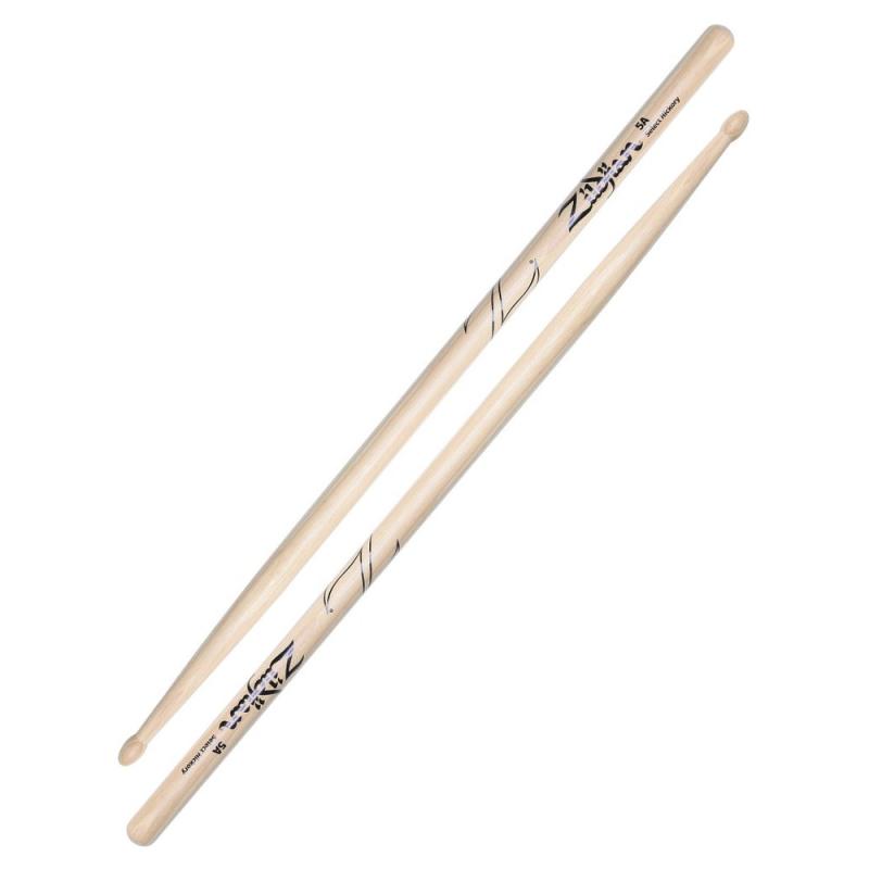 Zildjian 5A Hickory Drumsticks Wood Tip