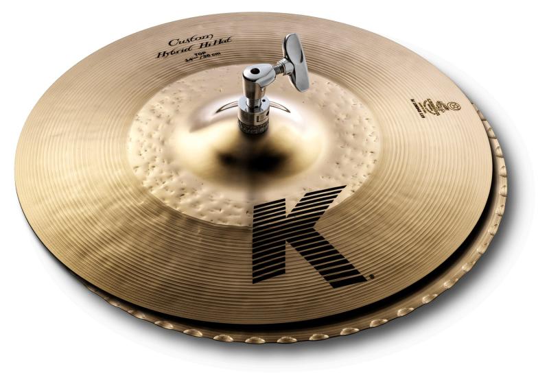 14 1/4" Zildjian K Custom Hybrid Hi-hat