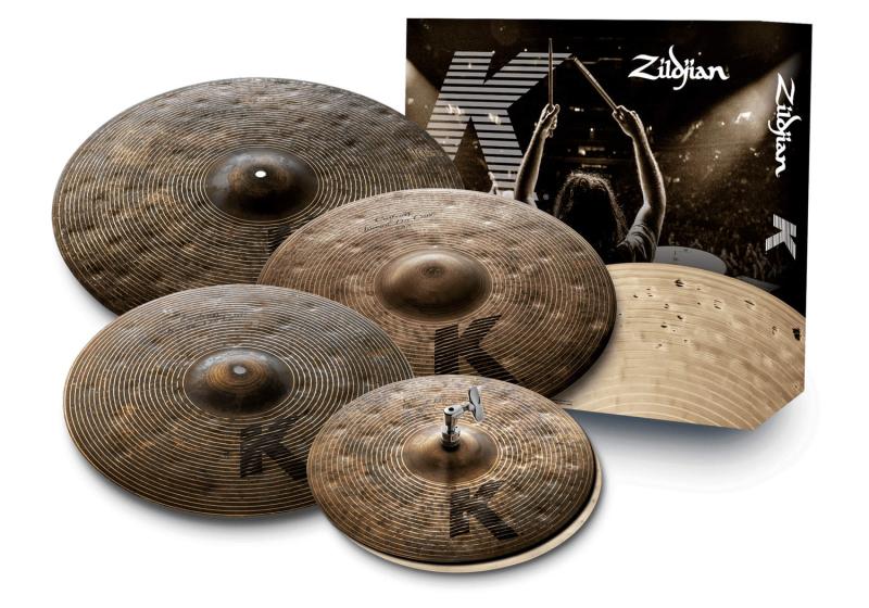 Zildjian K Custom Special Dry Promo Set - Dark/Natural (raw ovansida, svarvad undersida)