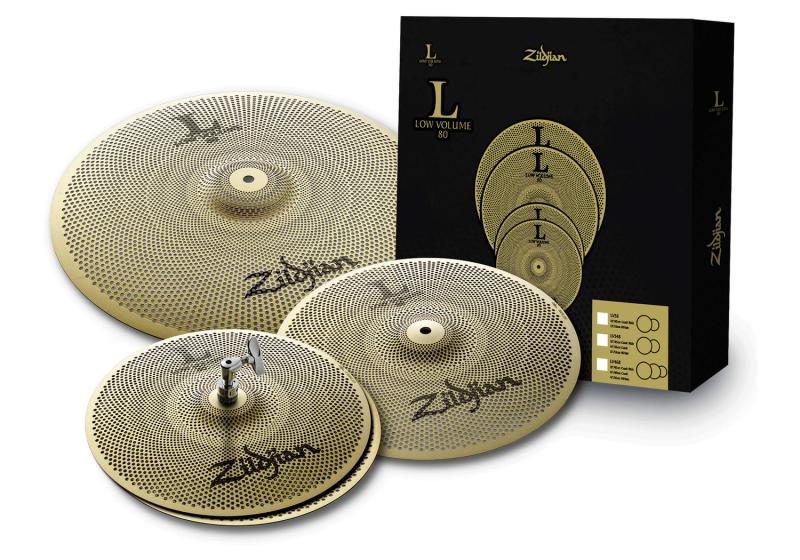 Zildjian LV348 Low Volume Cymbal Pack - Matt