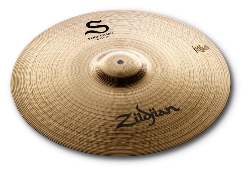 18" Zildjian S Family Rock Crashcymbal - Brilliant