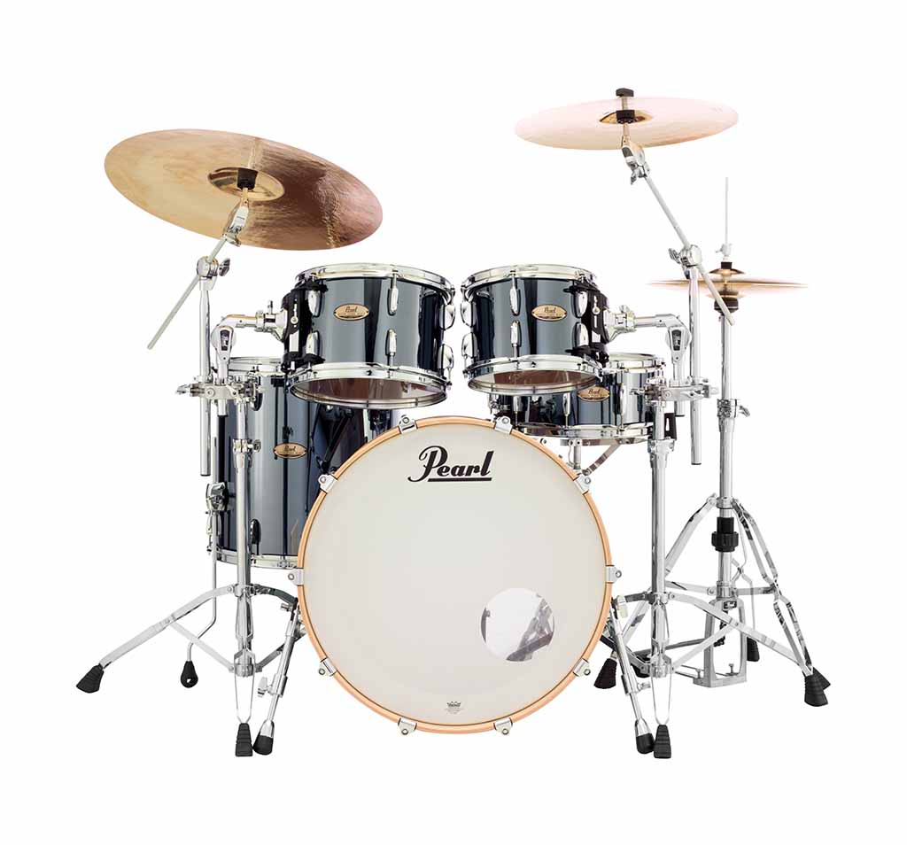 Pearl Session Studio Select 4 pc Shell Pack, Black Mirror