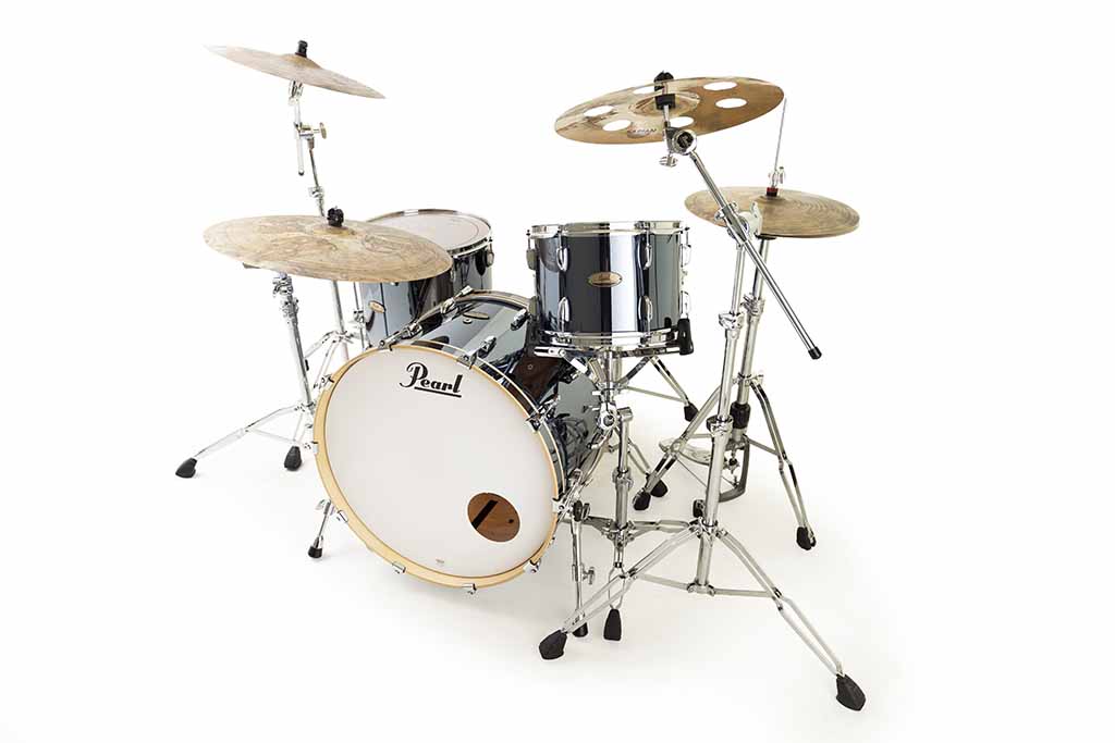 Pearl Session Studio Select 3 pc Shell Pack, Black Mirror