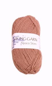 Garn Alpaca Storm gammalrosa